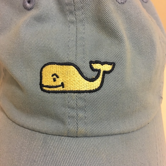 Vineyard Vines Dusty Blue Baseball Cap - Picture 2 of 4